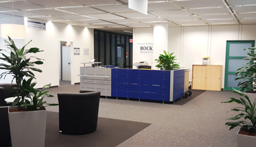 ROCK Business Center Conferencing Reception Area
