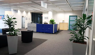 ROCK Business Center Conferencing Empfangsbereich 